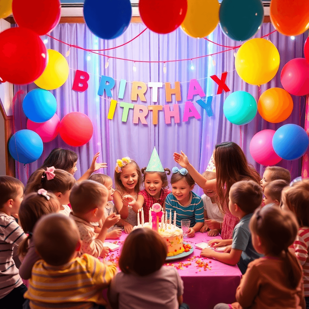 Przyjęcie dla dzieci